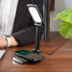 Multi-Function LED Desk Lamp with Wireless Charging & Phone Stand – Smart Office Design 2