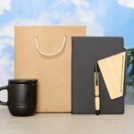 Premium Gift Set: Notebook + Elegant Pen + Gift Bag + Mug 3