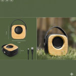 Portable Cork Speaker with Natural Design & Powerful 3W Sound – Ideal for Office Gifts 5