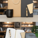 Premium Gift Set: Notebook + Elegant Pen + Gift Bag + Mug 1