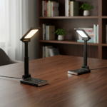 Multi-Function LED Desk Lamp with Wireless Charging & Phone Stand – Smart Office Design 1