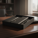 Luxury Notebook Gift Set – Notebook, Pen & Keychain 1