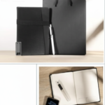 Working Notes Notebook Gift Set with Pen, and Black Gift Bag 2