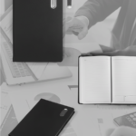 Premium A5 Notebook with Built-in 32GB Flash Drive – Textured Leather Design 1