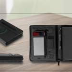 Premium Leather Organizer with Wireless Charger and Inner Pockets – A5 Notebook Included 4