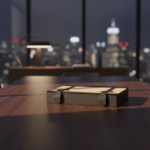 Smart “Wooden in Rubber” Organizer Box – Elegant & Practical Design 2