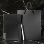 Working Notes Notebook Gift Set with Pen, and Black Gift Bag 1