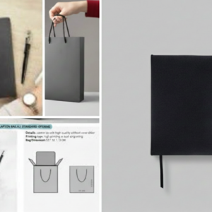 Elegant Office Gift Set – Notebook, Pen & Gift Bag