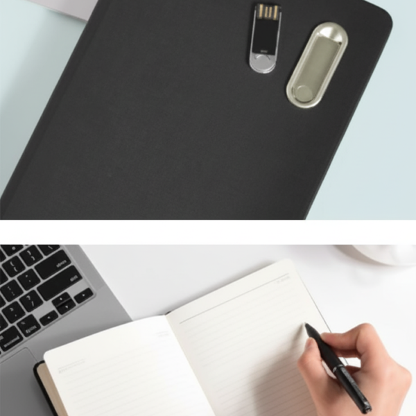 Smart Office Notebook with Built-In Flash Memory – Premium Work & Study Companion