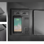 Smart Notebook Organizer with Built-in 8000mAh Power Bank & Wireless Charging 4