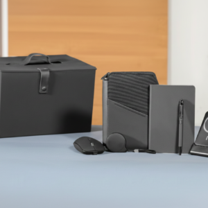 Elegant Office Power Set – Premium Black Office & Tech Gift Collection
