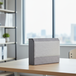 Gray Cement Stand Gift Box – Foldable Vertical Design with Magnetic Closure |Code  BL10-GRAY