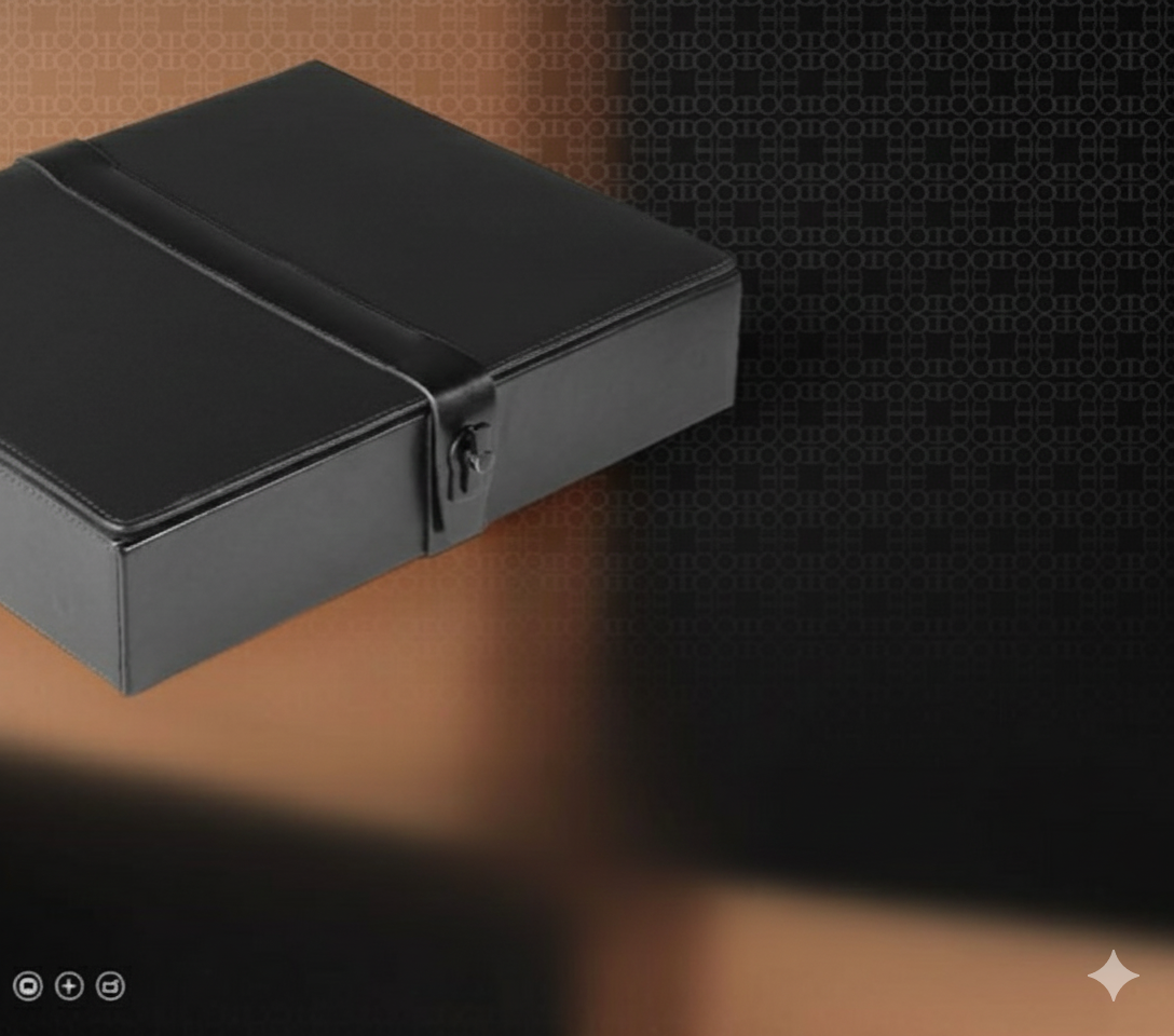 Locked-In Medium Storage Box – Premium Textured Design with Secure Closure |Code : Bm29 - Image 4