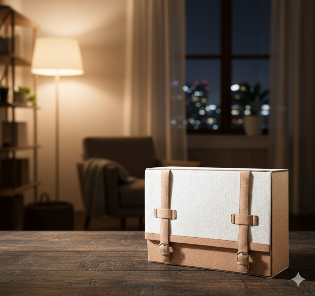 Premium Eco-Friendly Leather Packaging Box – Elegant Gift & Product Packaging