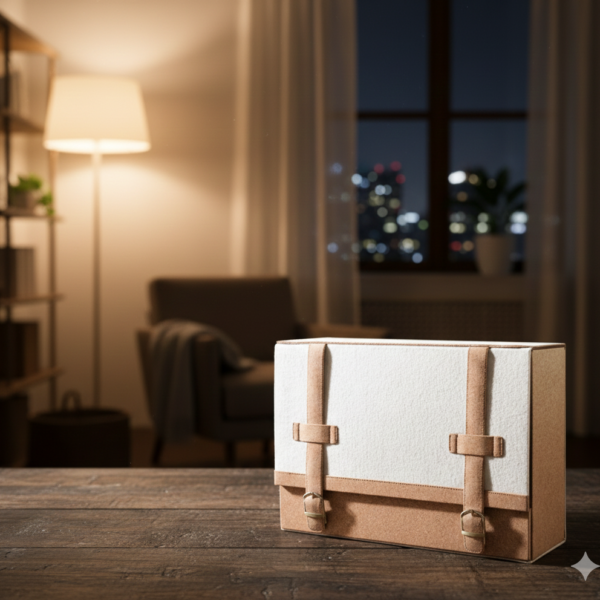 Premium Eco-Friendly Leather Packaging Box – Elegant Gift & Product Packaging