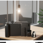 Premium 6-Piece Executive Gift Set | Organizer Bag, Insulated Bottle, Journal & Pen, Power Bank, Charging Stand 3