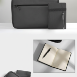 Essential Black Work Set – Elegant  Work Bag with Notebook & Pen 2