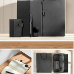 Notebook & Pen Gift Set with Gift Bag and Card Holder 2