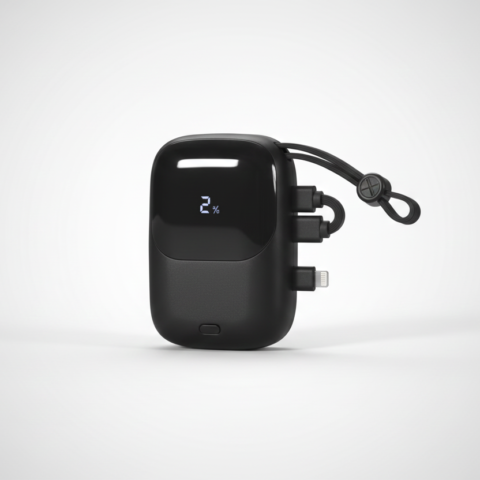 Smart Cable Power Bank – Integrated Charging Design