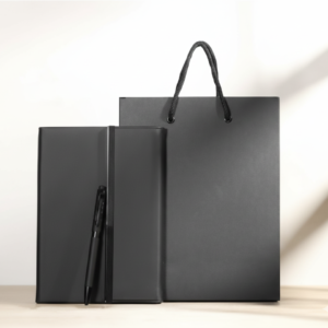 Notebook & Pen Gift Set with Elegant Gift Bag