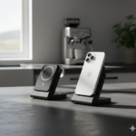 3-in-1 Wireless Charging Station with Detachable Power Bank – Fast Charging for Phone, Smartwatch & Earbuds – Black| CODE:PB02 2