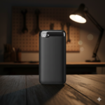 Portable Power Bank – Black Color, Reliable Charging Solution 1