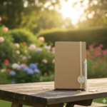 Eco Kraft Notebook with Matching Pen & Elastic Closure – Minimal Office Design 2