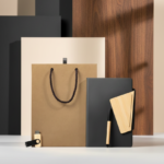 Premium Eco Corporate Set – Kraft Bag with Cork Notebook, USB Flash Drive & Pen 2