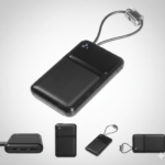 Smart Portable Power Bank with Built-in Cable – Fast & Convenient Charging 1