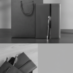 Premium Leather Notebook Gift Set with Pen and Luxury Gift Bag 2