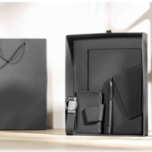 Premium Gift Set – Notebook, Pen, Keychain, Card Holder & Gift Bag