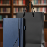 Elegant Organizer/Notebook Gift Set with Matching Pen and Premium Gift Bag 1