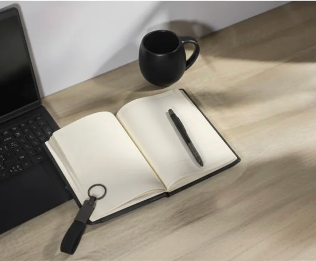 Black Executive Office Gift Set – Notebook, Pen, Keychain, Mug & Gift Bag - Image 3