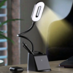 Smart Desk Lamp with Wireless Charging & Pen Organizer 4