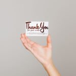 Premium Thank You Card Set – 100 Cards Gift Pack 2