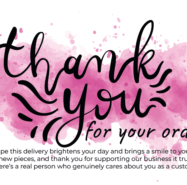 Luxury Thank You Note Cards Set – 100 Premium Cards