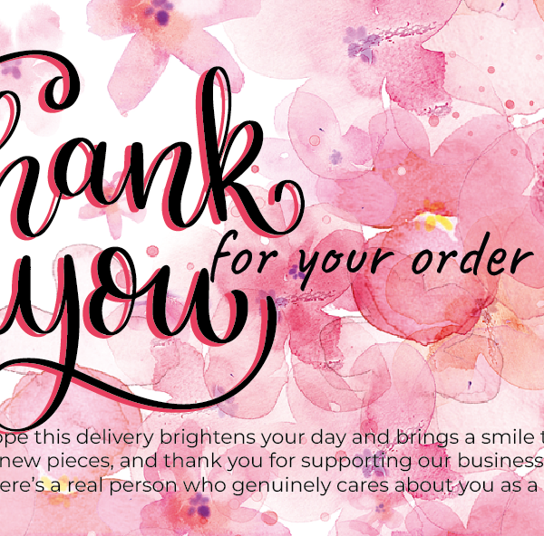 Premium Thank You Card Set – 100 Cards Gift Pack