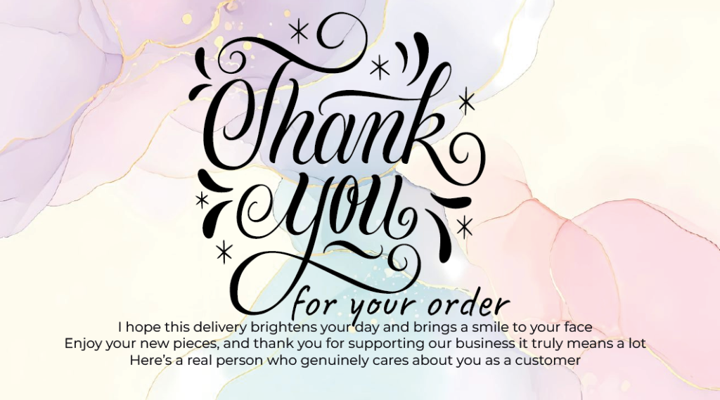 Premium Thank You Cards Set – 100 High-Quality Note Cards