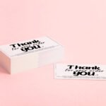 Premium Thank You Card Set – 100 Cards Gift Pack 3