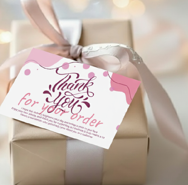 Premium Thank You Note Cards Set – 100 High-Quality Cards