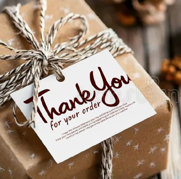 Premium Thank You Card Set – 100 Cards Gift Pack