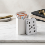 Classic Playing Cards Deck in Storage Case | Portable Card Game Set for Travel & Family Gatherings 2