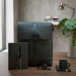 Premium Gift Set – Backpack with Cup, Coaster, Notebook, Pen & Charging Cable 1