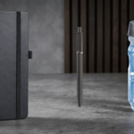 Practical Gift Set – Drawstring Backpack with Notebook, Pen & Water Bottle | Ideal for Work, Sports & Travel 3
