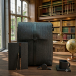 Premium Gift Set – Backpack with Cup, Coaster, Notebook, Pen & Charging Cable 3