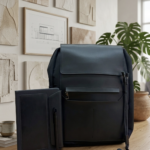 Premium Business Backpack Set with Notebook, Pen & Charging Cable | Modern Laptop Backpack for Work, School & Travel 3