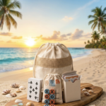 3-in-1 Travel Game Set with Carry Bag – Playing Cards & Tic-Tac-Toe for Family Gatherings 5