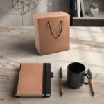 Notebook, Pen & Mug Gift Set with Paper Gift Bag – Office & Corporate Gift Set 1