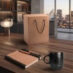 Notebook, Pen & Mug Gift Set with Paper Gift Bag – Office & Corporate Gift Set 2