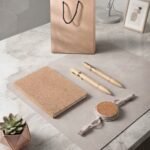 Notebook, Pen & Multi-Use Charger Gift Set with Gift Bag 2
